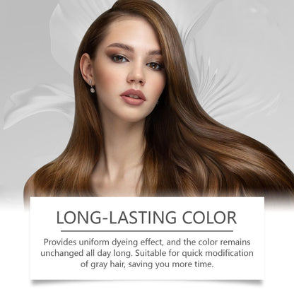 Portable Hair Dye Comb for Gray Hair Coverage